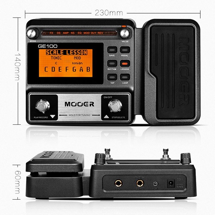 Electric Guitar Integrated Effect Recording 180s