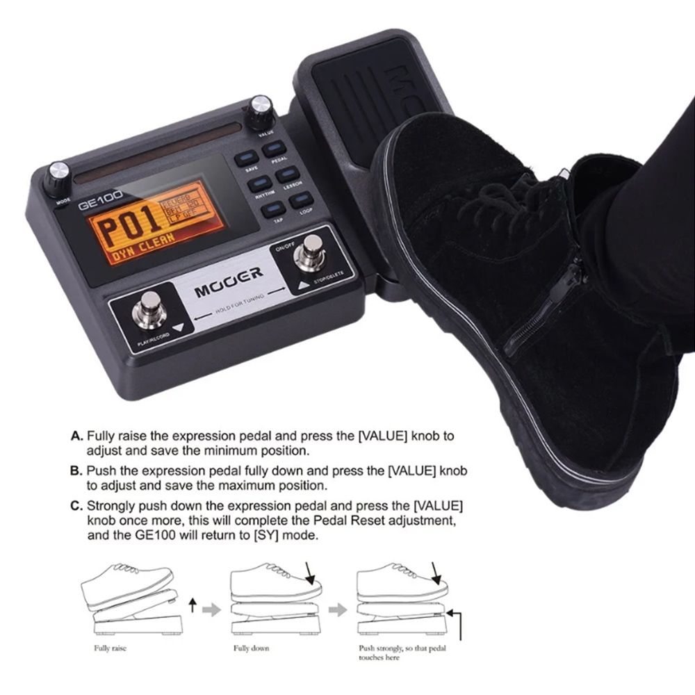 Electric Guitar Integrated Effect Recording 180s