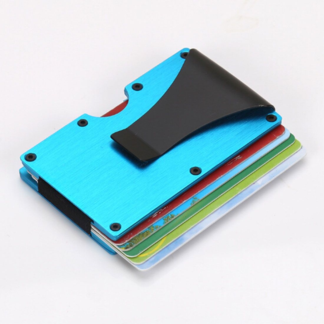 Slim Wallet Money Clip Credit Card Holder,