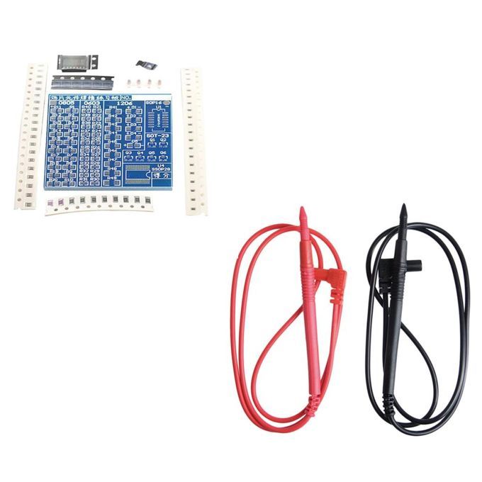 SMD SMT Component Welding Practice Board With  Pen Test