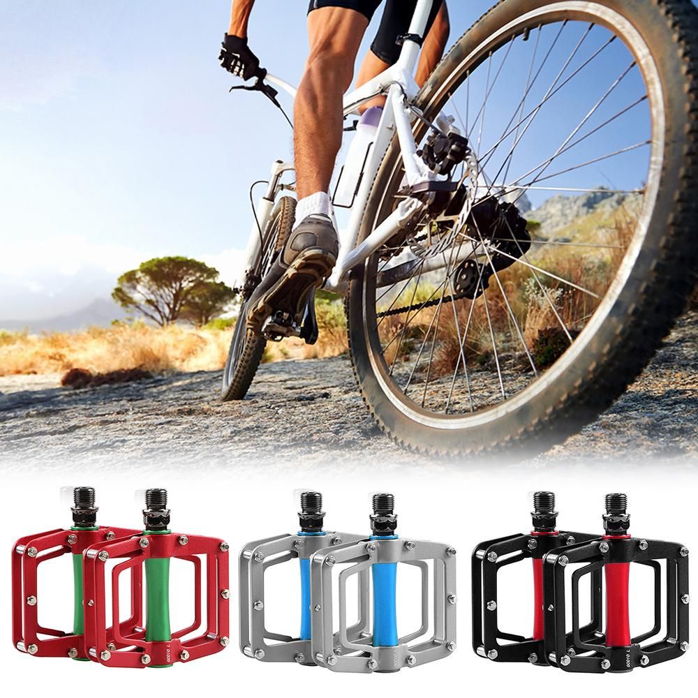 Bicycle Pedals Lightweight Non-Slip Aluminum Alloy MTB Cycling Pedals Platform for Mountain Road Bike
