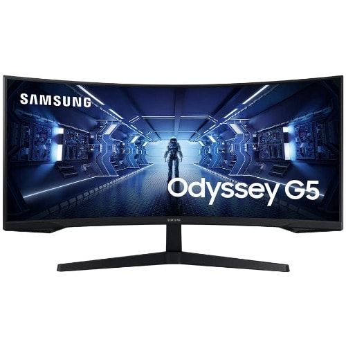 34-inch Odyssey G5 Ultra-wide Gaming Monitor With 1000r Curved Screen, 165hz, 1ms, Freesyn