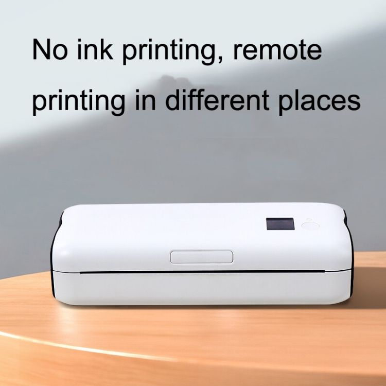 Thermal Printer, Style: Remote Edition+100pcs A4 Paper