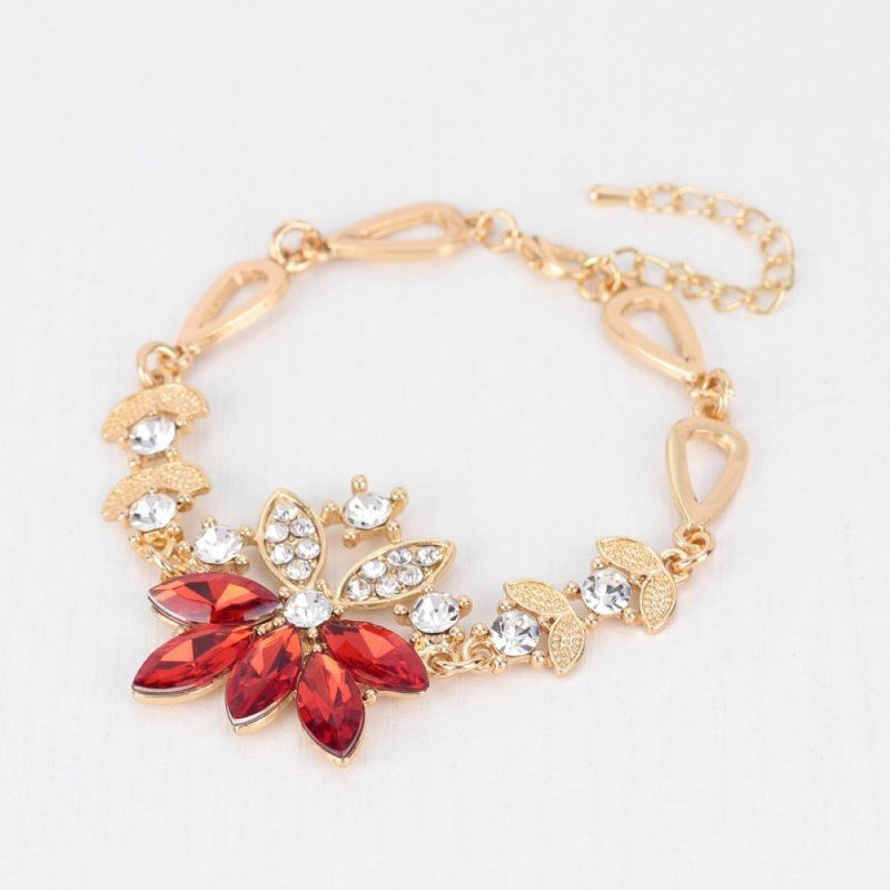 Women Rhinestone Grape Pendant Necklace Stud Earrings-White