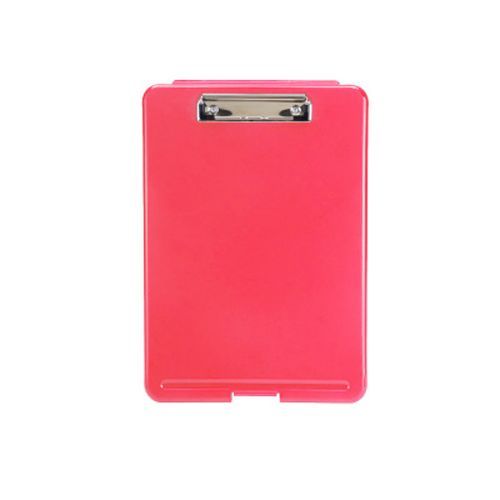 A4 Clipboard Box File Durable Waterproof Document Filing Storage Case Office Supplies Red