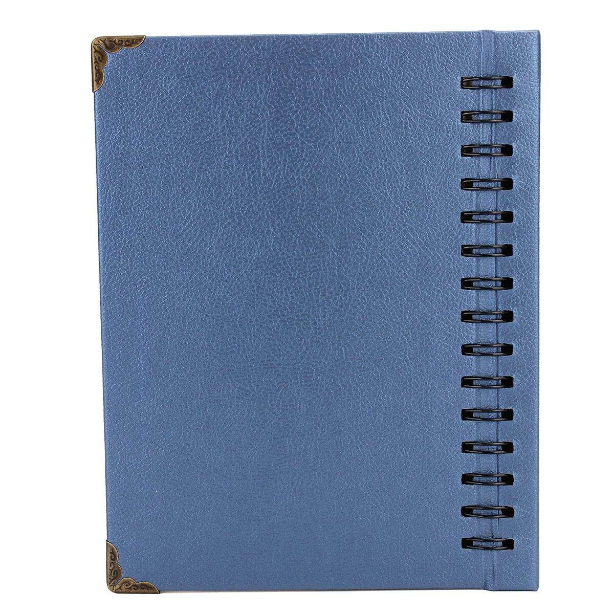 120 Slots Book Photo Album Picture Storage Memo Dark Blue