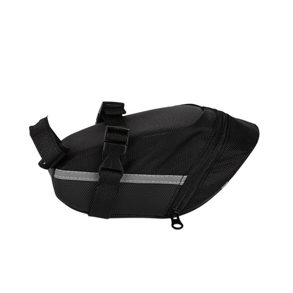 Waterproof Bicycle Bag 19*9.5*11.5cm Mountain Road Bike Saddle Bag Bike Accessories Bycicle Accessories Cycling Seat Bag(#black)