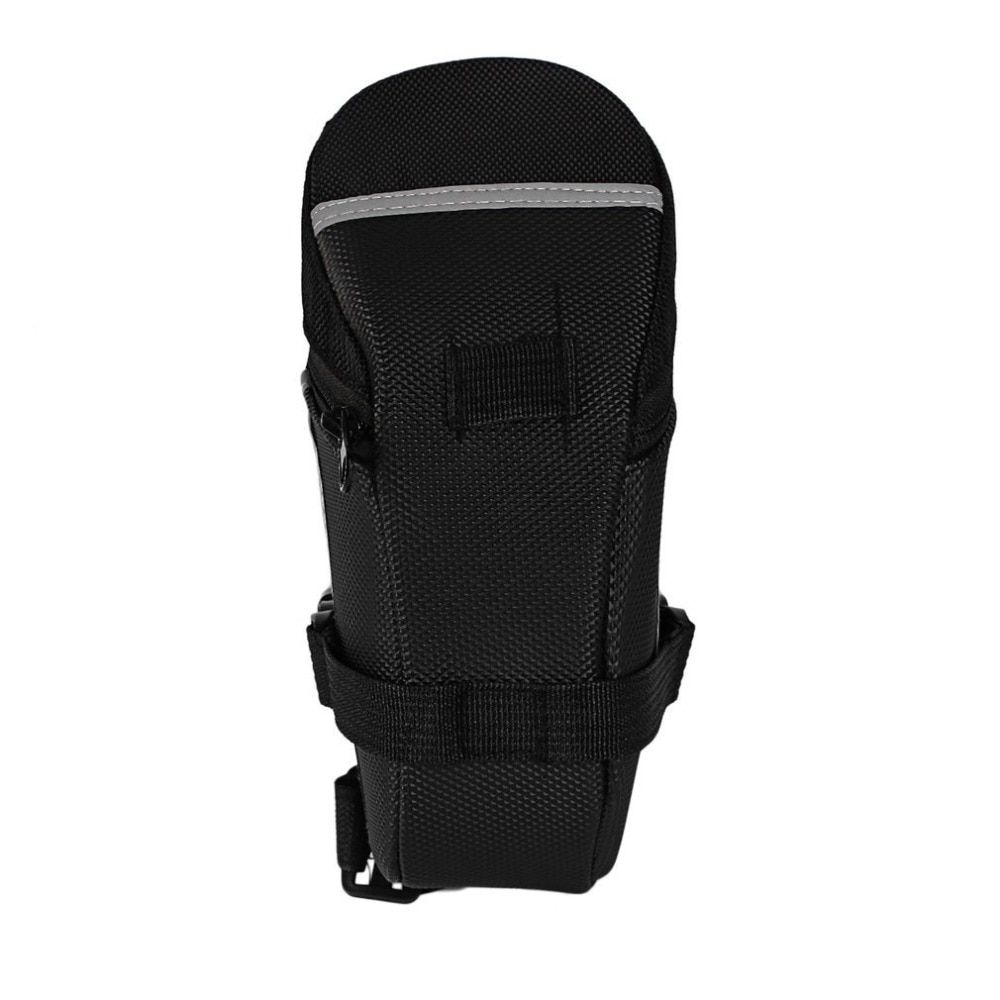 Waterproof Bicycle Bag 19*9.5*11.5cm Mountain Road Bike Saddle Bag Bike Accessories Bycicle Accessories Cycling Seat Bag(#black)