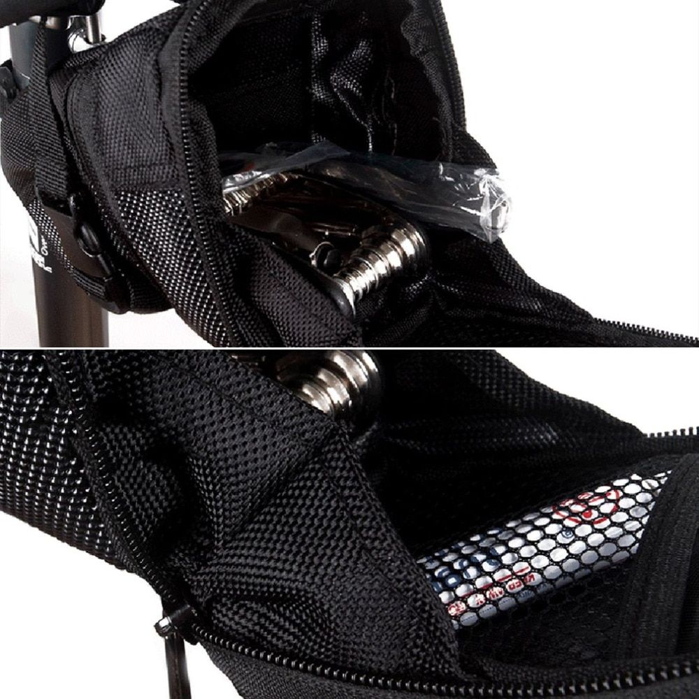 Waterproof Bicycle Bag 19*9.5*11.5cm Mountain Road Bike Saddle Bag Bike Accessories Bycicle Accessories Cycling Seat Bag(#black)
