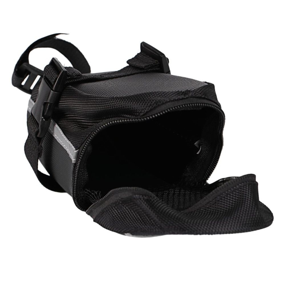Waterproof Bicycle Bag 19*9.5*11.5cm Mountain Road Bike Saddle Bag Bike Accessories Bycicle Accessories Cycling Seat Bag(#black)