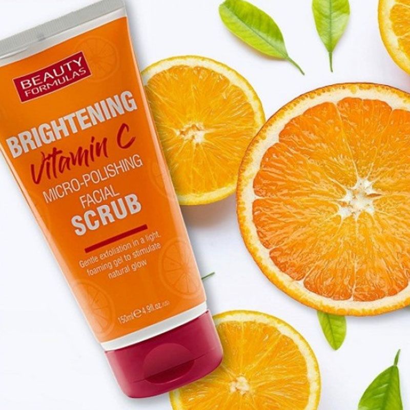 Vitamin C Brightening Facial Wash And Scrub Combo (150ml)