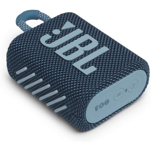 Go 3 Portable Bluetooth Speaker - Water/dustproof - Blue
