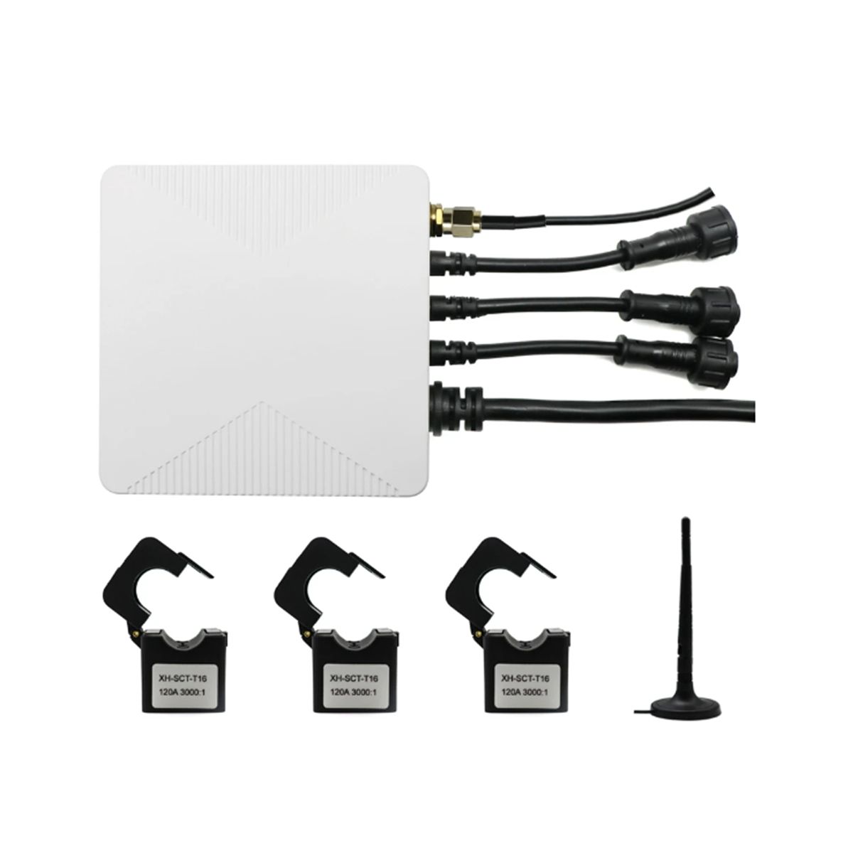 Tuya Smart Life 3 Phase WiFi Energy KWH Meter Power Clamp Current Transformer App Monitor and 500A