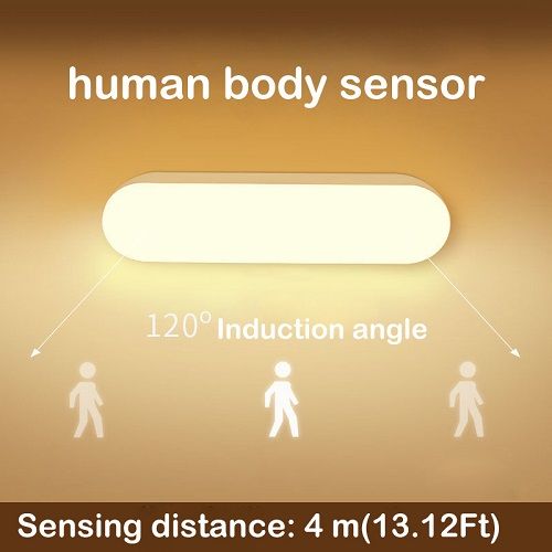 Rechargeable Night Light Induction Lamp Aisle Cabinet Bedroom Sleep Bedside Light