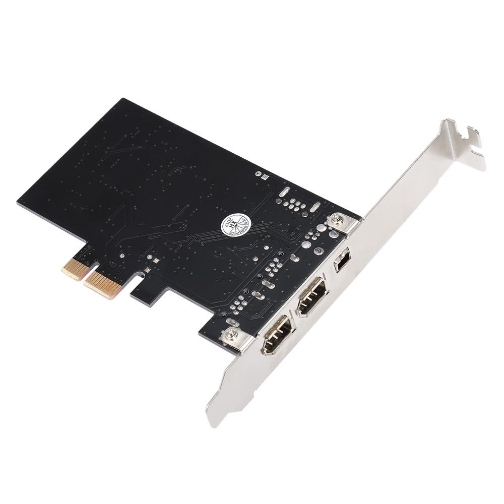 PCI-E 3 Ports 1394a 1394b Firewire Expansion Card