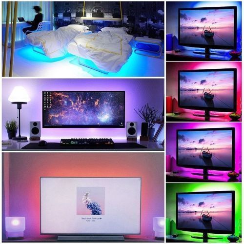 5m 16 Color Waterproof Led Strip Lights 300leds Colorful Set