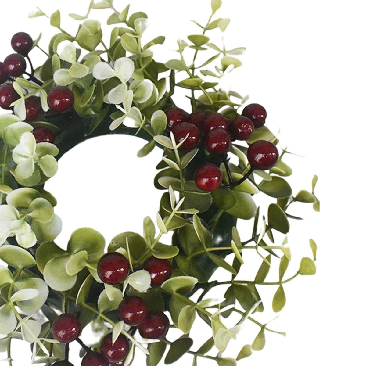 9.84inch Candle Rings Wreaths Tabletop Centerpieces