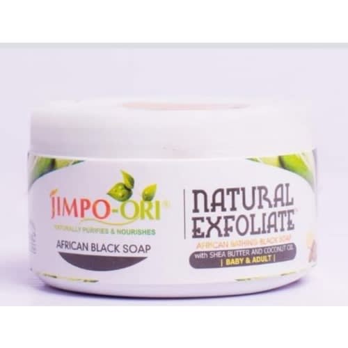 Natural Exfoliate Black Soap - 250g
