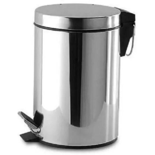 Stainless Pedal Foot Dust Bin - 3 - 12Ltrs