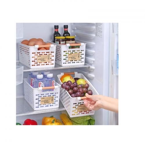 Multi-functional Storage Plastic Basket - 2pieces