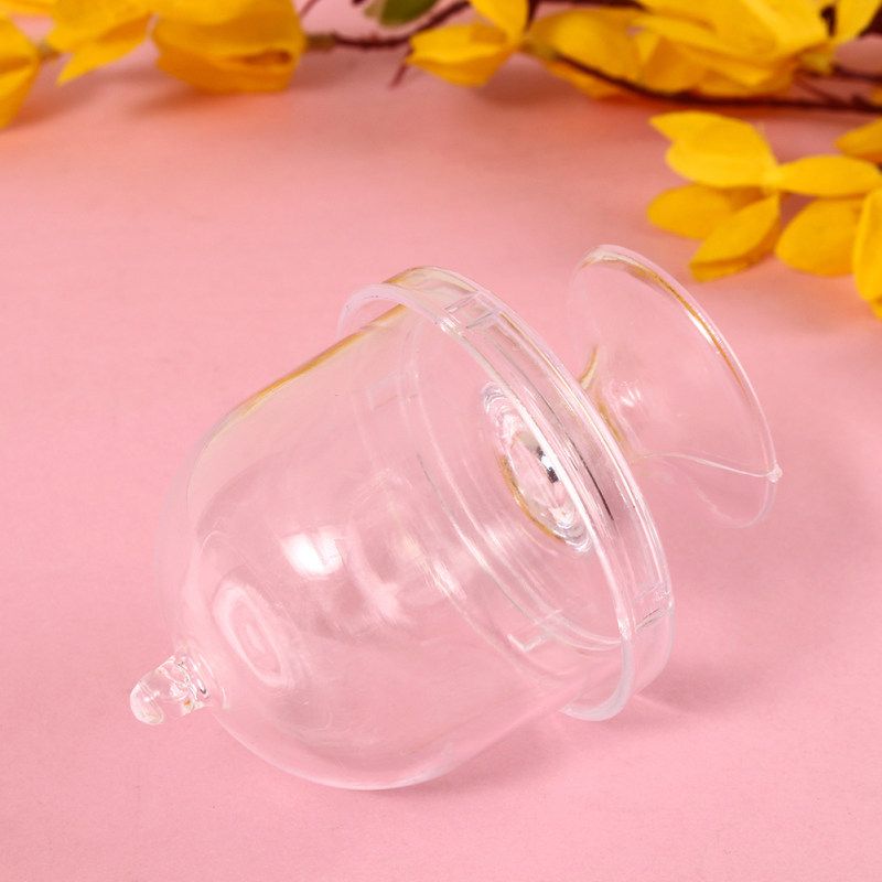 12Pcs Mini Cake Display Stand Cupcake Holder + Dome Cover-