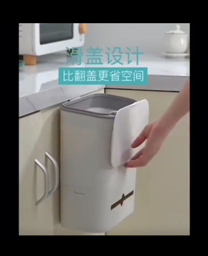 Reusable Portable 10 Litres Hanging Waste Bin