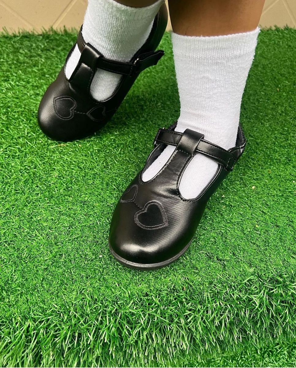 Baby Girl Back To School Shoe(black)