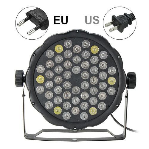 54x3W RGBW LED Light 162W PAR 64 DMX Outdoor DJ Party Club Stage Show Lighting