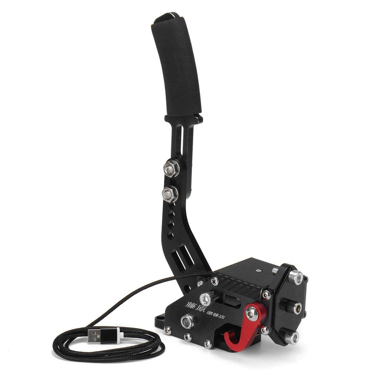 USB Handbrake SIM 14Bit W/Clamp For Racing Games G25/27/29 T500 FANATECOSW DIRT-Black Black (black)
