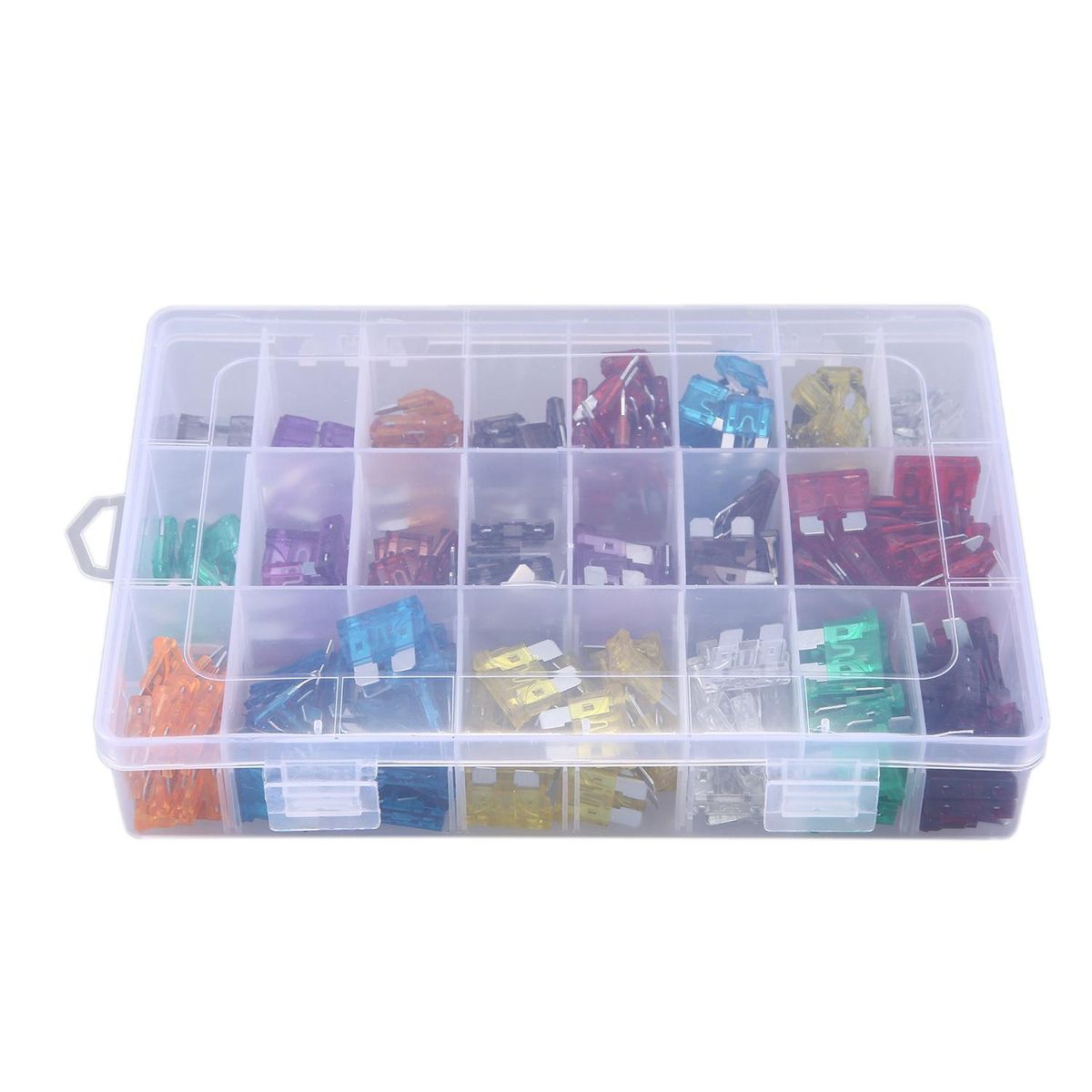 300Pcs Mini  Fuse Assortment Car Automotive Truck Auto ATM Fuse Kit (2A3A5A7.5A10A15A20A25A30A35A40A)