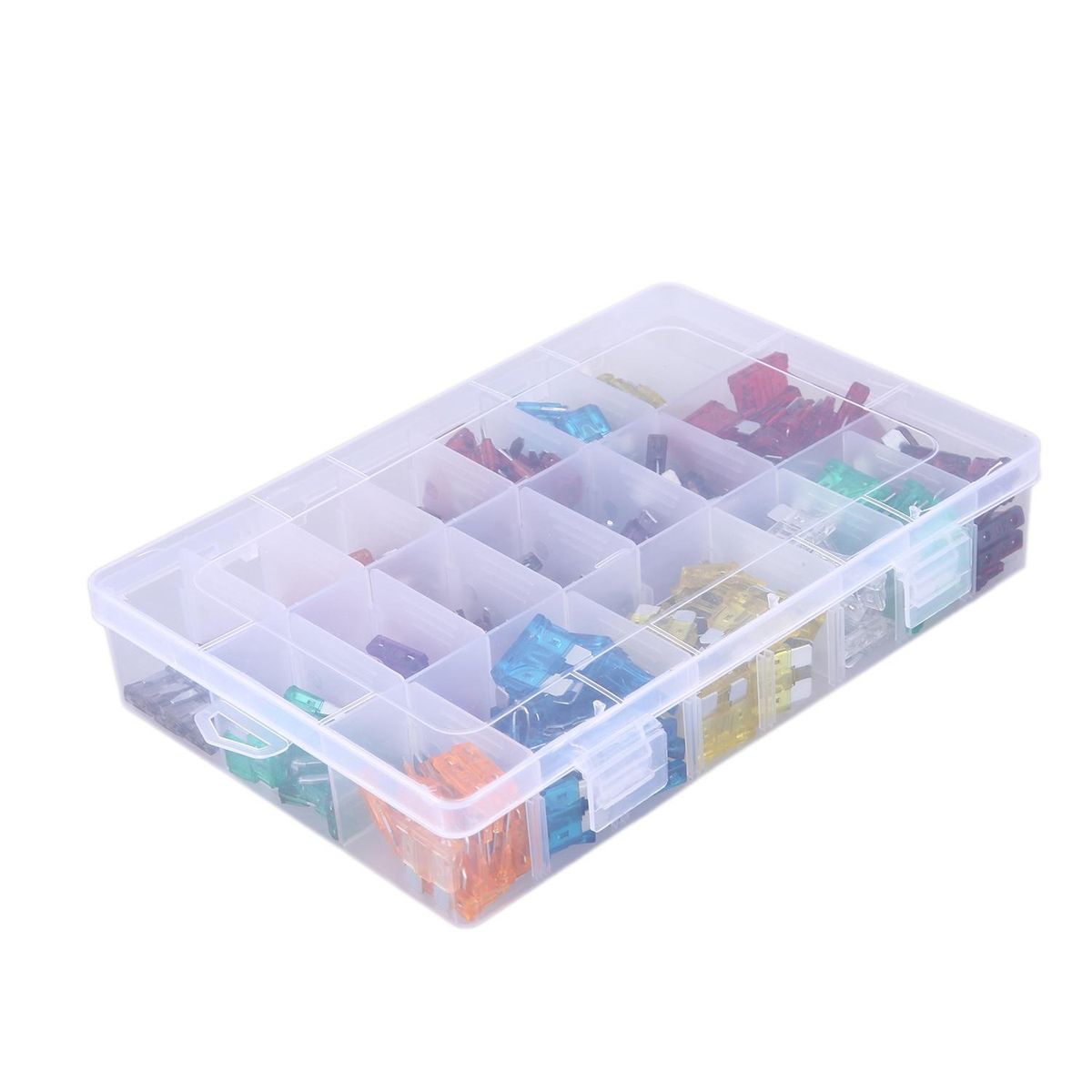 300Pcs Mini  Fuse Assortment Car Automotive Truck Auto ATM Fuse Kit (2A3A5A7.5A10A15A20A25A30A35A40A)