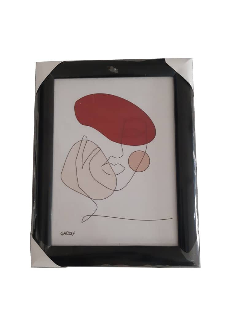 Line Art Wall Frame
