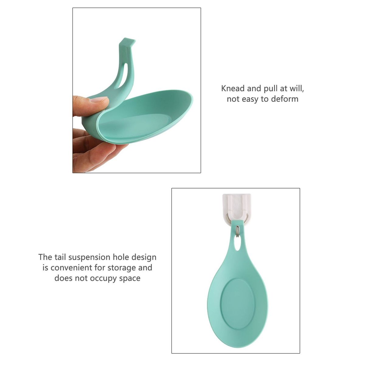 Silicone Kitchenware Insulation Spoon Holder