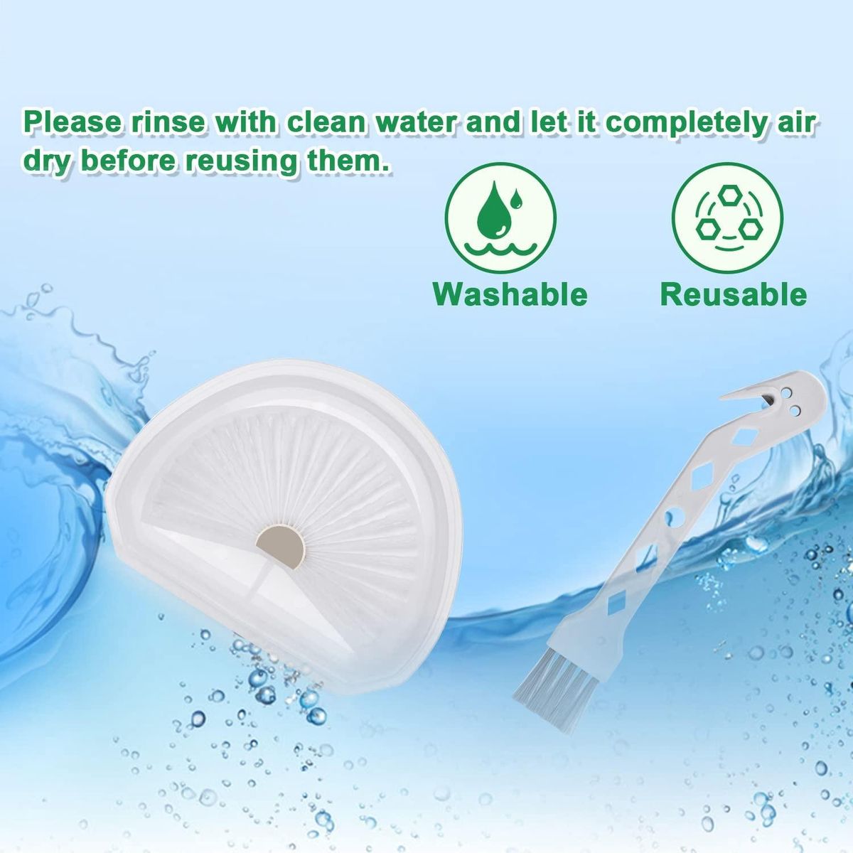 4 Pack Hepa Post Filter Replacement for Dustbuster