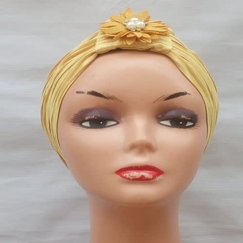 Golden Rose Turban
