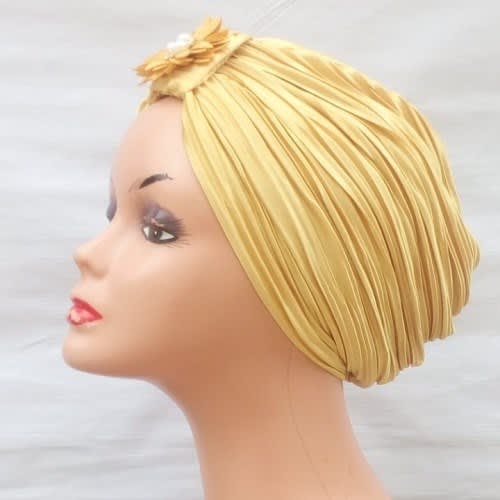 Golden Rose Turban