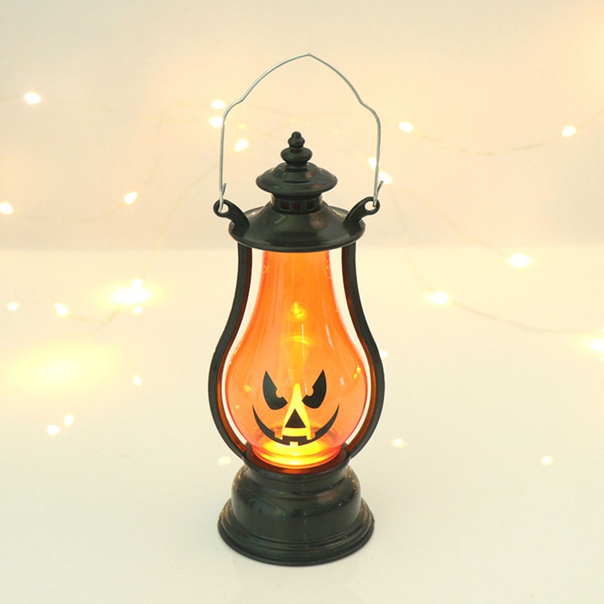 LED Candle Halloween Holiday Atmosphere Desktop Lantern D