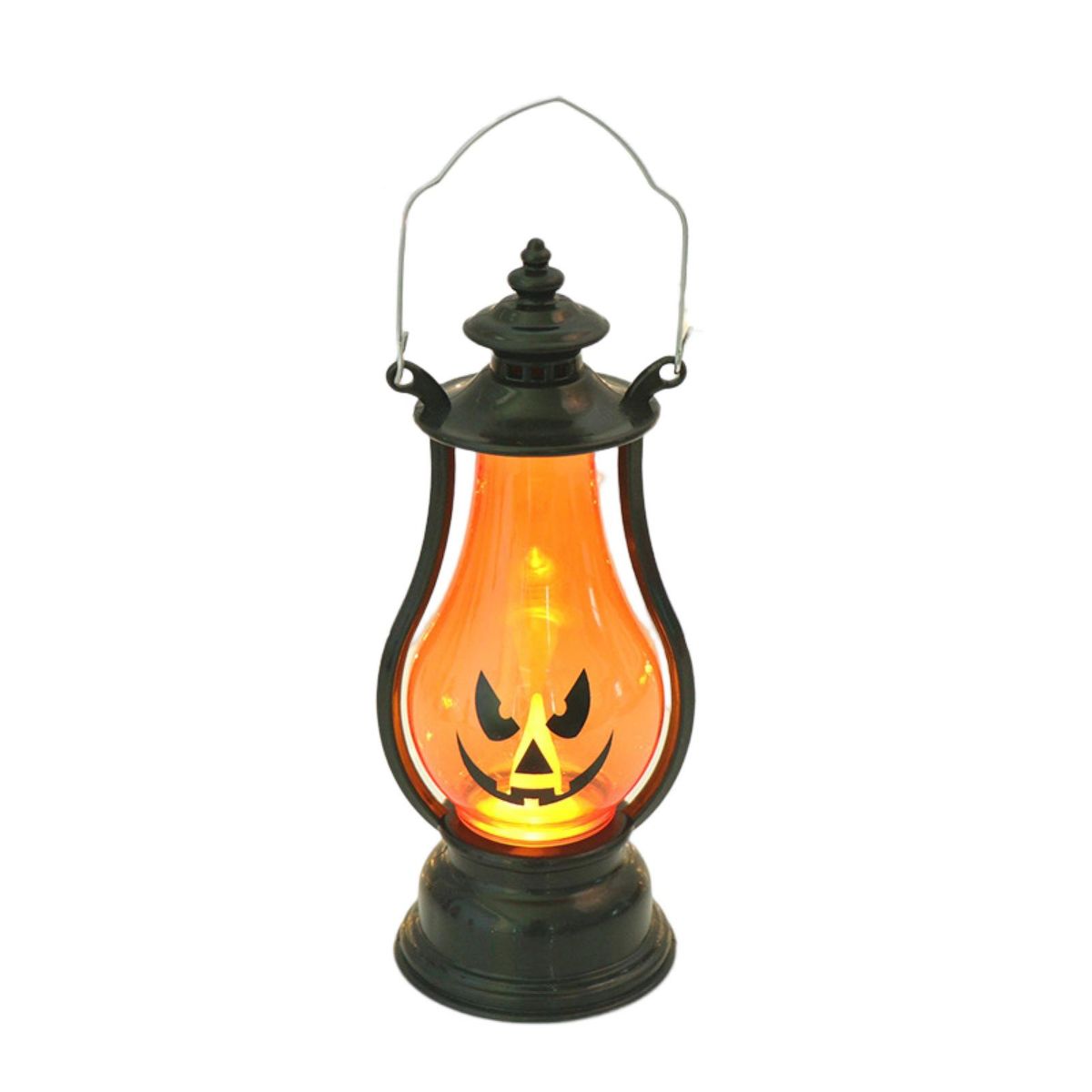 Electronic Candle Light Halloween Holiday Atmosphere Desktop Lantern D