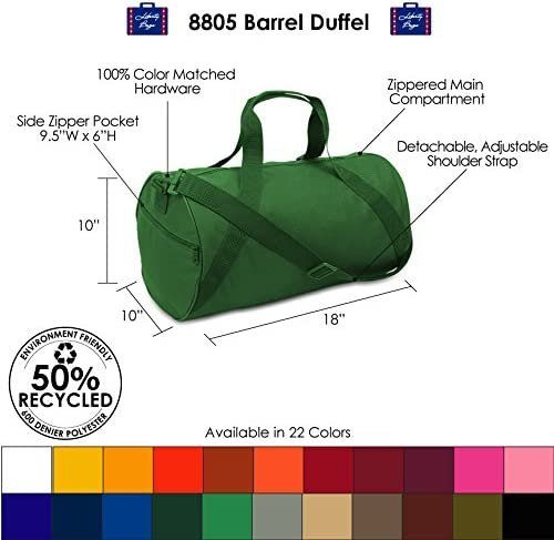 Liberty Bags 8805 Barrel Duffel (Golden Yellow