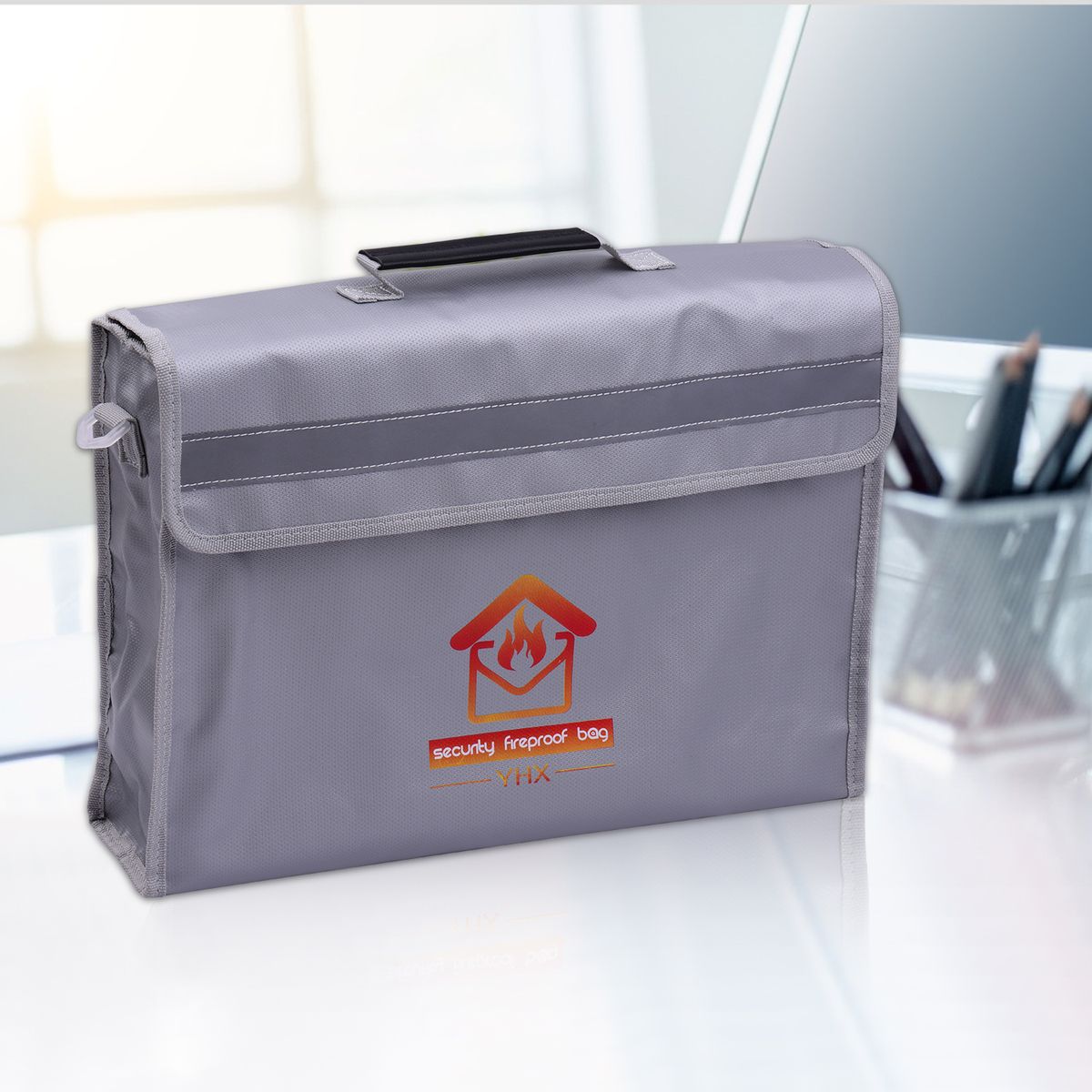 Fireproof Document Bag Large Size Fire & Water Resistant