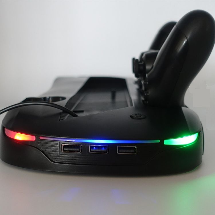 Multi-function Cooling Charging Stand For PS4 Pro / Slim