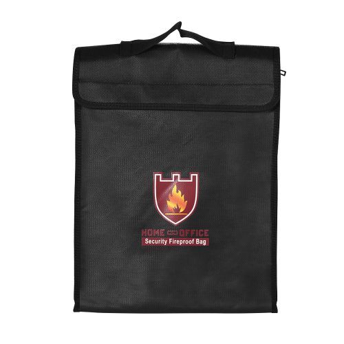 Fireproof Money Document File Bag Pouch Cash Cards