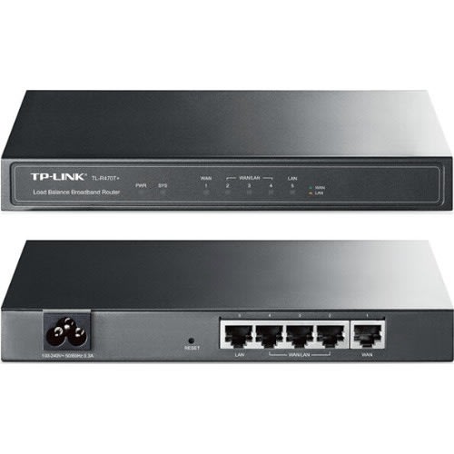 Tl-r470t+ Desktop Load Balance Broadband Router