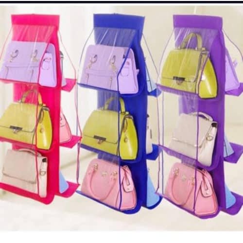 Bag Rack - 6 Pockets - 3pcs