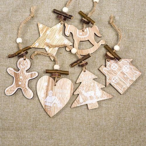 1 Set 6Pcs Christmas Tree Decorations Ornaments