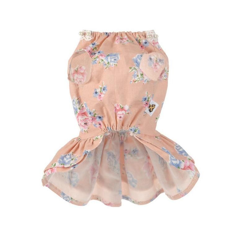 M code Puppy Clothes Pet Tutu Skirt Dress Lace Skirt Puppy Princess Costume Pink