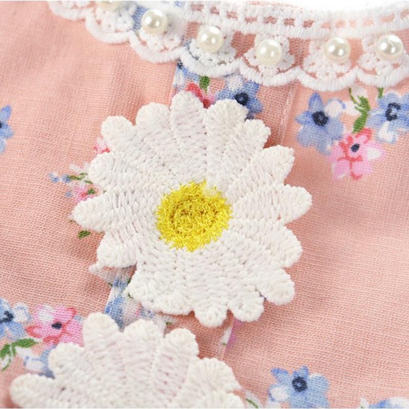 M code Puppy Clothes Pet Tutu Skirt Dress Lace Skirt Puppy Princess Costume Pink
