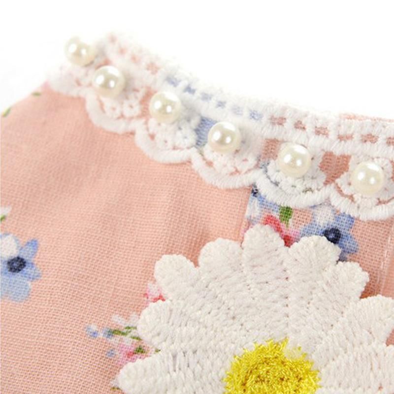 M code Puppy Clothes Pet Tutu Skirt Dress Lace Skirt Puppy Princess Costume Pink