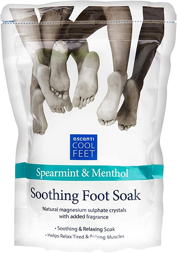 ESCENTI® COOL FEET SPEARMINT & MENTHOL SOOTHING FOOT SOAK 450g