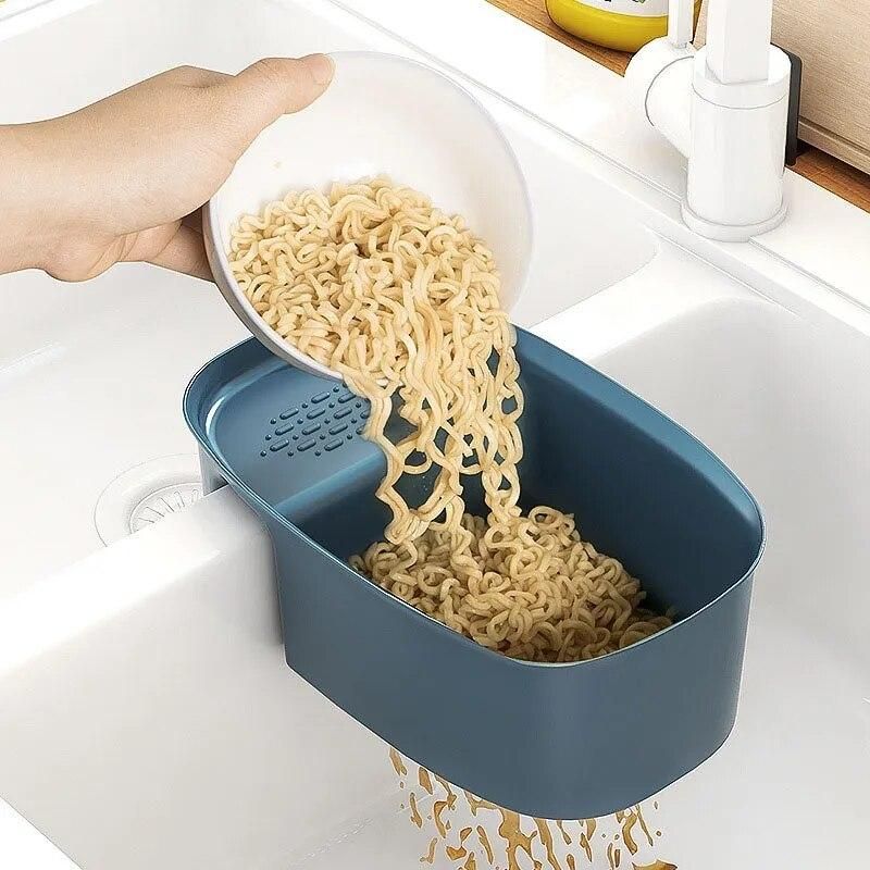 Sink Kitchen Waste Garbage Basket Kitchen Supplies Storage Rack Household Complete Sink Drain Hanging Basket Storage Rack